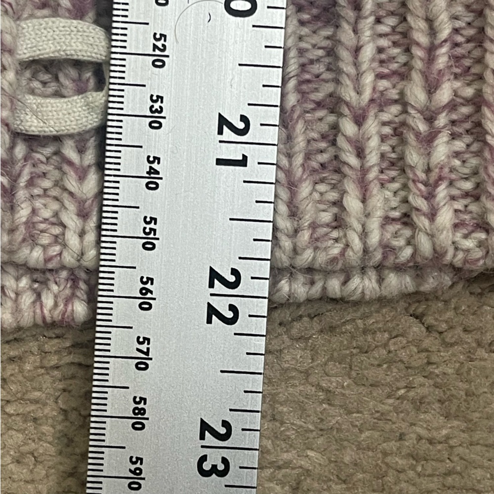 American Eagle Outfitters Purple Heavy Knit Zippered Cardigan - Picture 7 of 11
